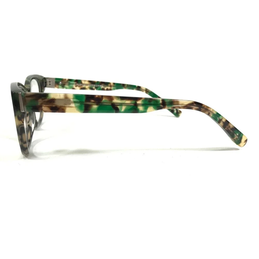 Public Eyeworks Eyeglasses Frames CONCORD-C02 Green Tortoise Square 52-18-140